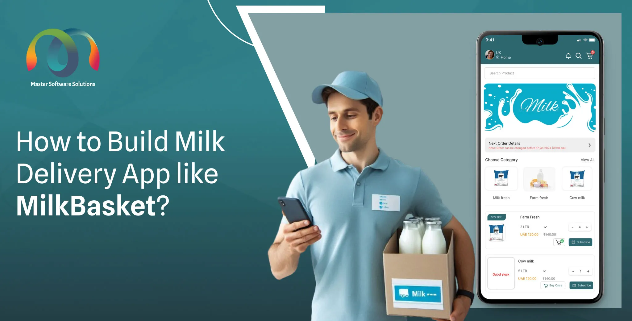 ravi garg, mss, milk delivery app, milk delivery app development, milkbasket